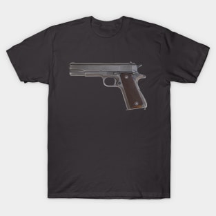 Colt 1911A1 (front print) T-Shirt